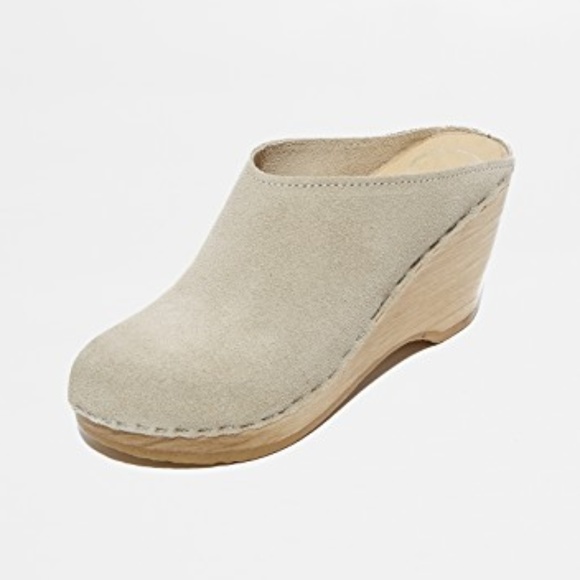 Get Wallpaper No 6 Shoes No 6 New School Wedge Clog In Chalk Poshmark Desktop Wallpaper Free